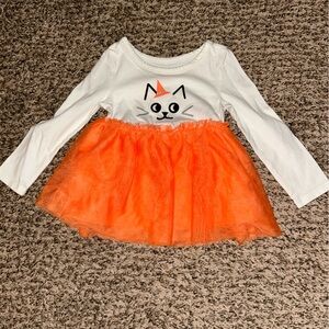 Cat & Jack Orange and White Cat Costume